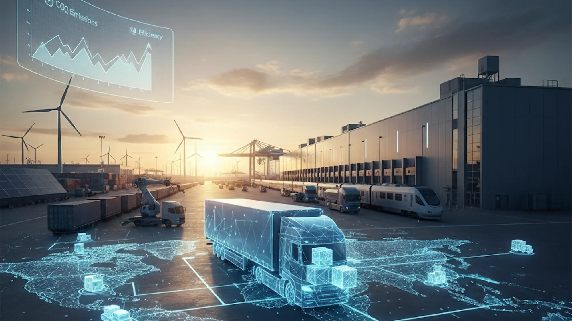 Using Digital Twin Technology for Freight Forwarding Sustainability