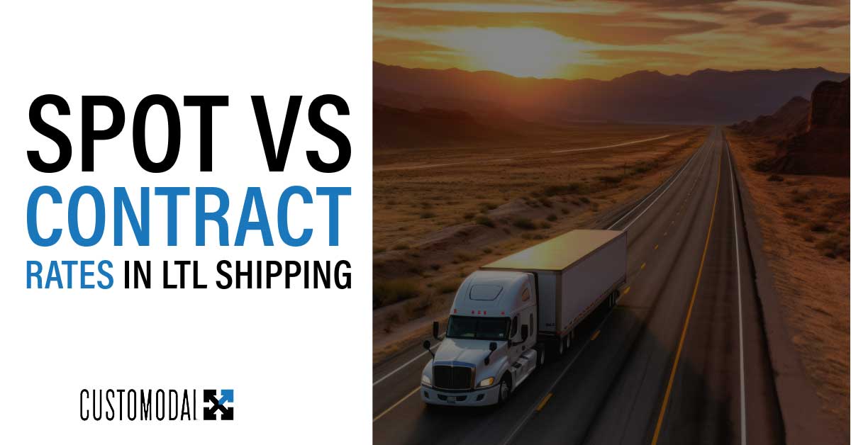 Spot vs. Contract Rates in LTL Truckload Shipping