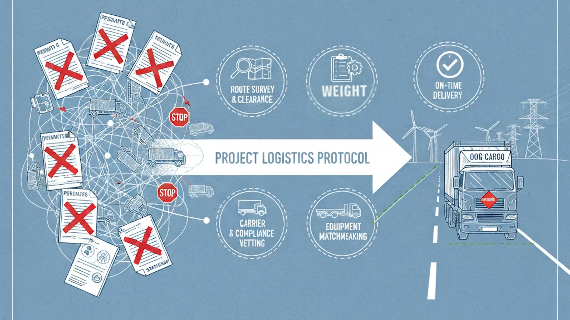 OOG/Hazmat Shipping: Why Project-Based Logistics Beats Simple Permits