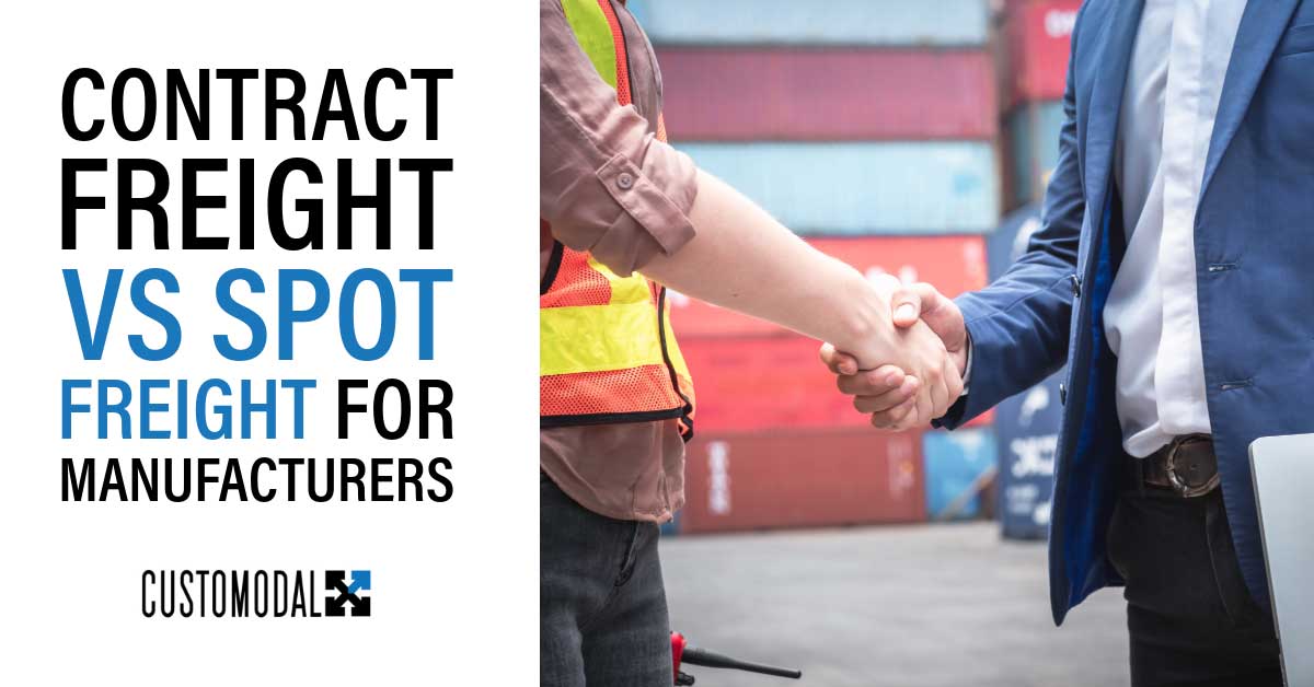 contract freight vs spot freight
