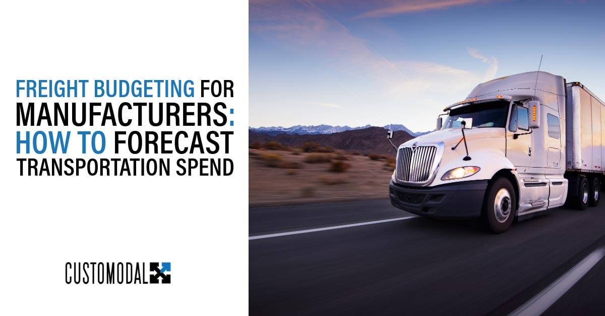 freight budgeting