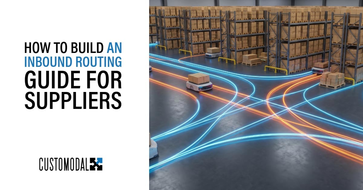 Inbound Routing Guide for Suppliers