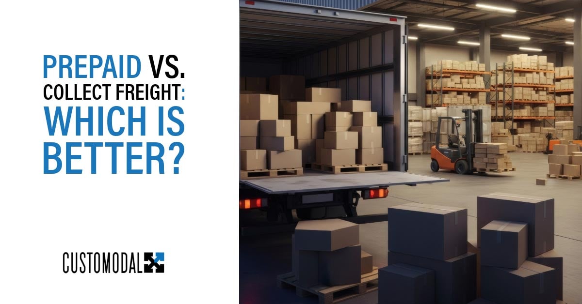 prepaid vs collect freight for manufacturers