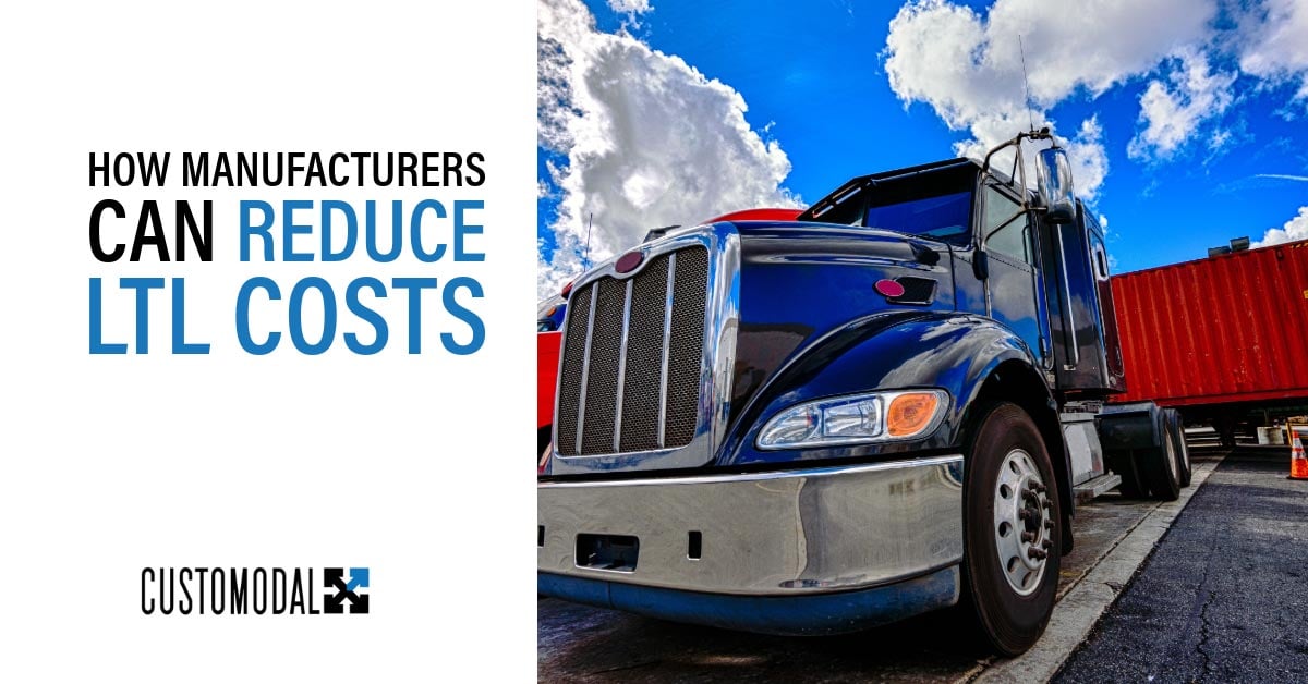 How Manufacturers Can Reduce LTL Costs