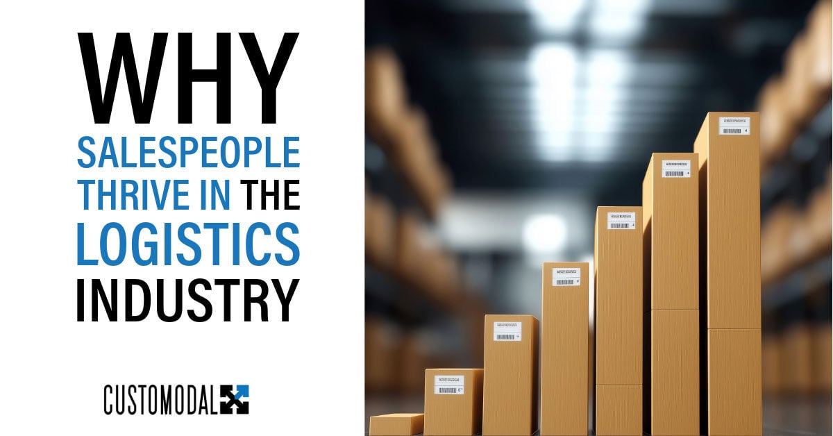 salespeople thrive in logistics